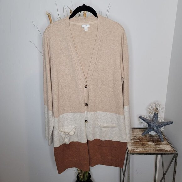 J. Jill Cardigan Womens Medium - Picture 1 of 7